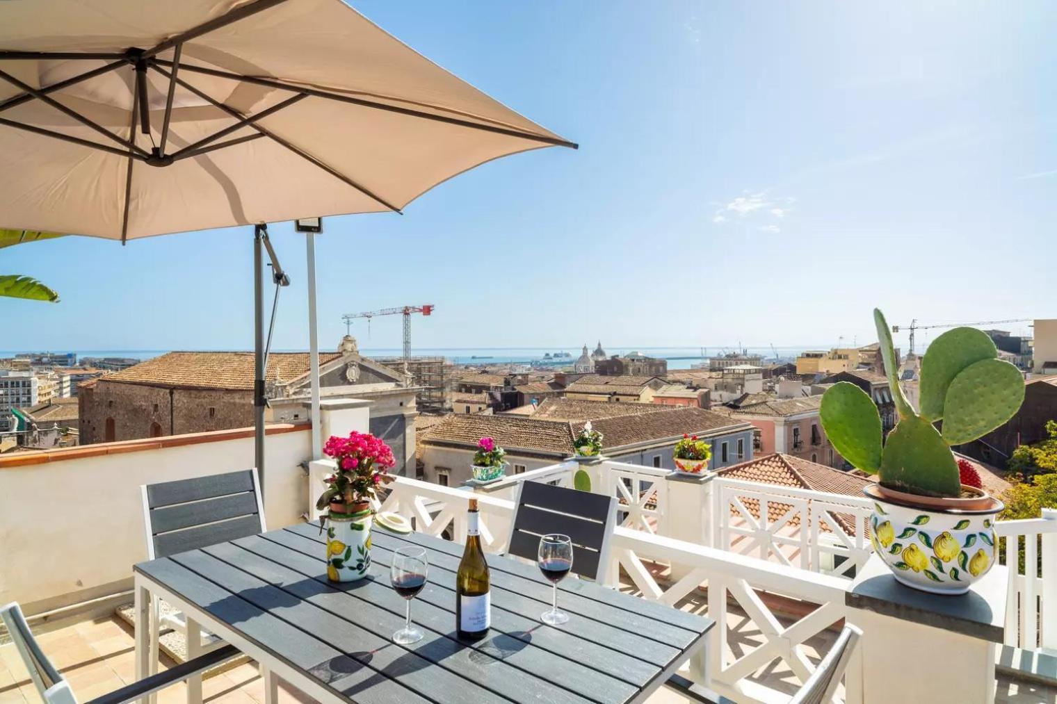La Terrazza Sul Cielo Apartment Catania Exterior photo
